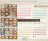 CD Case Calendars 2025 Month Overlays