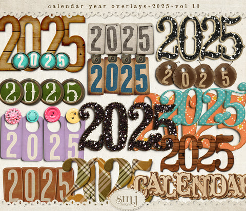 Calendar Year Overlays Vol 10