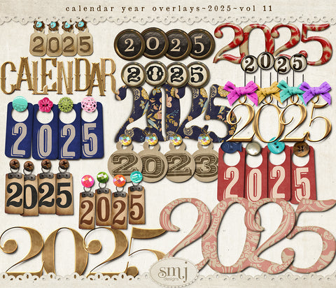 Calendar Year Overlays Vol 11