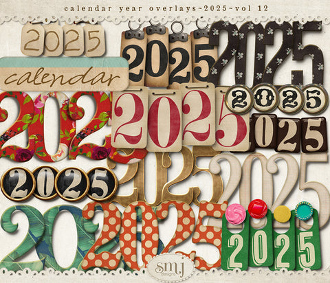 Calendar Year Overlays Vol 12