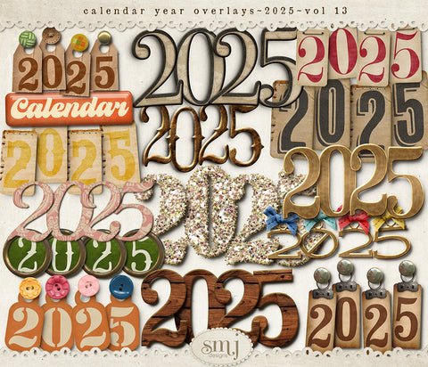Calendar Year Overlays Vol 13