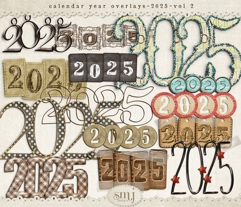 Calendar Year Overlays Vol 2