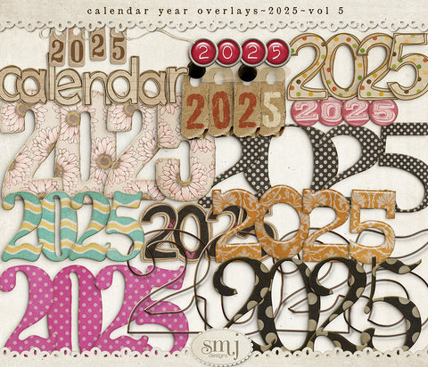 Calendar Year Overlays Vol 5