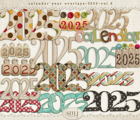 Calendar Year Overlays Vol 6