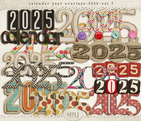 Calendar Year Overlays Vol 7