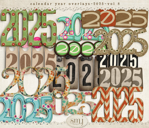 Calendar Year Overlays Vol 8