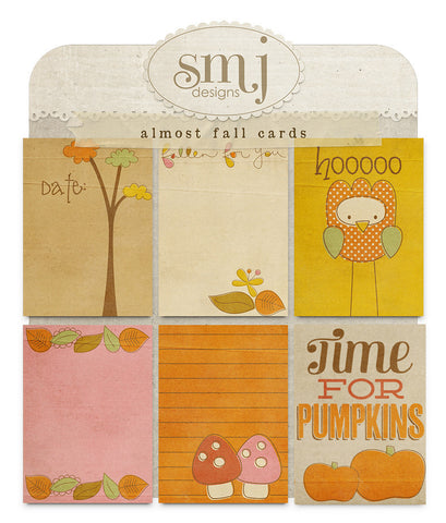 Almost Fall Cards