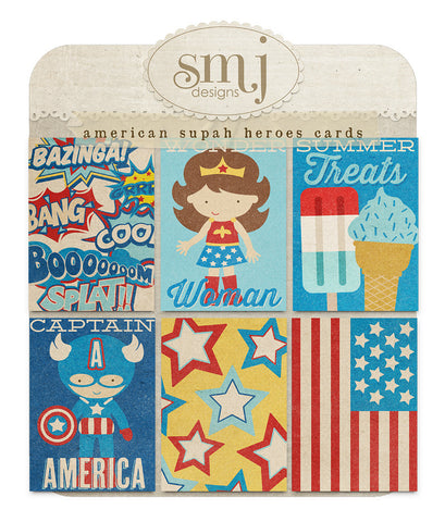 American Supah Heroes Cards