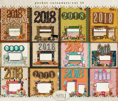 Pocket Calendars Vol 10