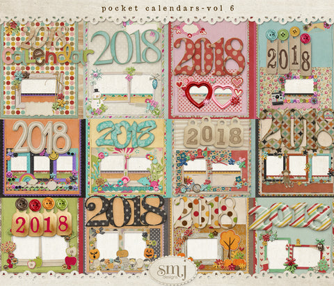 Pocket Calendars Vol 6