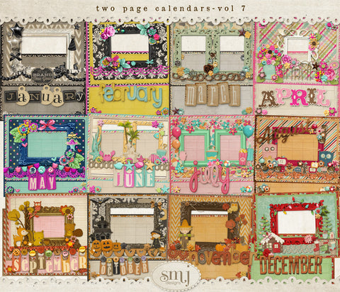 Two Page Calendars Vol 7