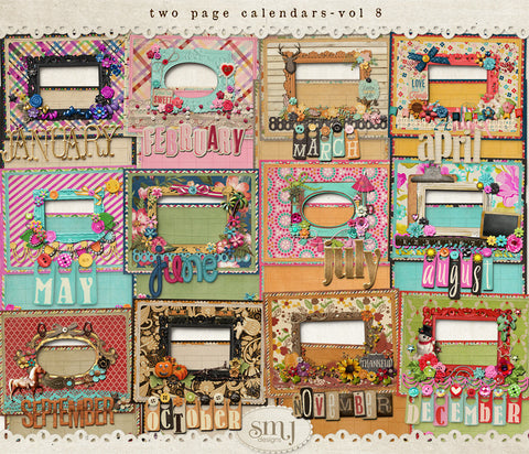 Two Page Calendars Vol 8