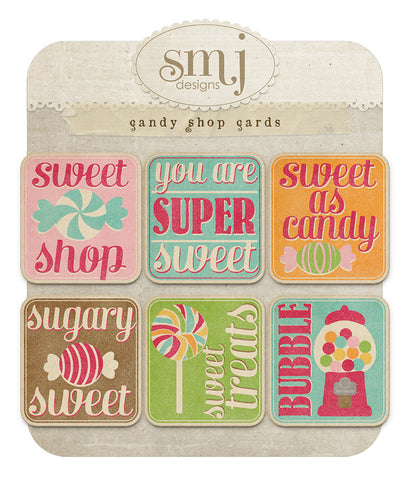 Candy Shop Cards