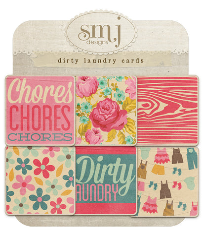 Dirty Laundry Cards