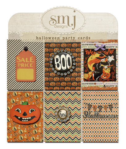 Halloween Party Cards