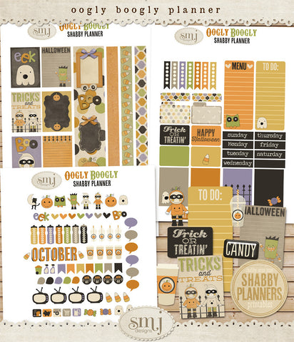 October Oogly Boogly Planner