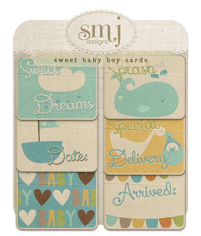 Sweet Baby Boy Cards