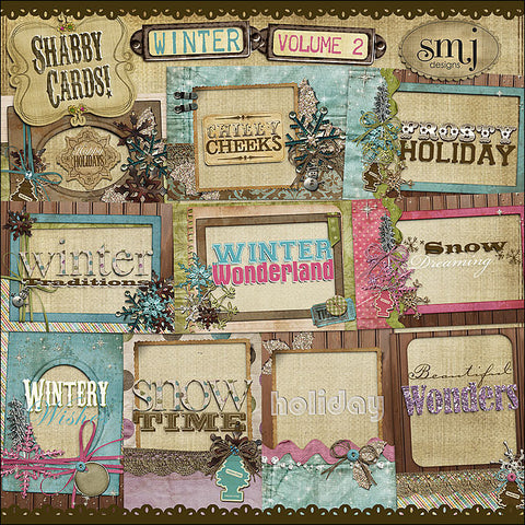 Winter Cards Vol 2