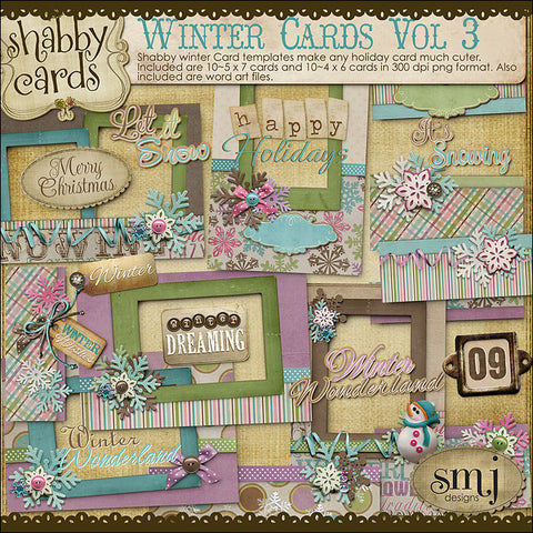 Winter Cards Vol 3
