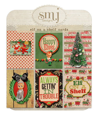 Elf on a Shelf Cards