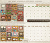 Two Page Calendars 2023 Month Overlays