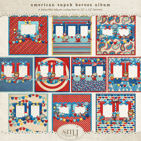 American Supah Heroes Album
