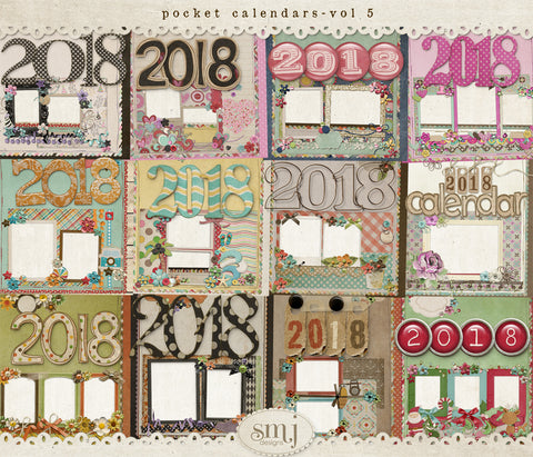 Pocket Calendars Vol 5