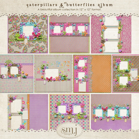 Caterpillars and Butterflies Album