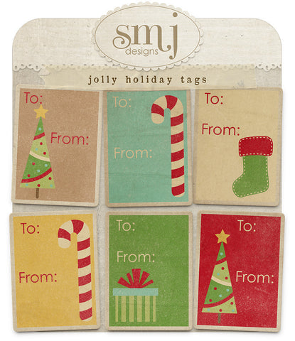 Jolly Holiday Tags