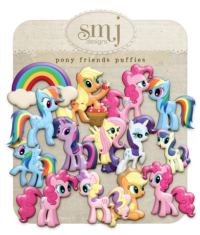Pony Friends Puffies