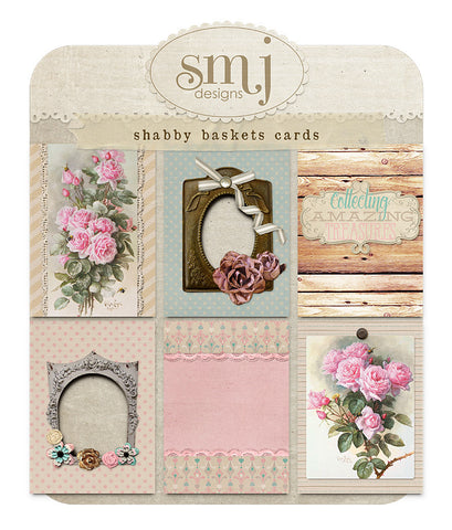 Shabby Baskets Cards