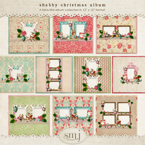 Shabby Christmas Album