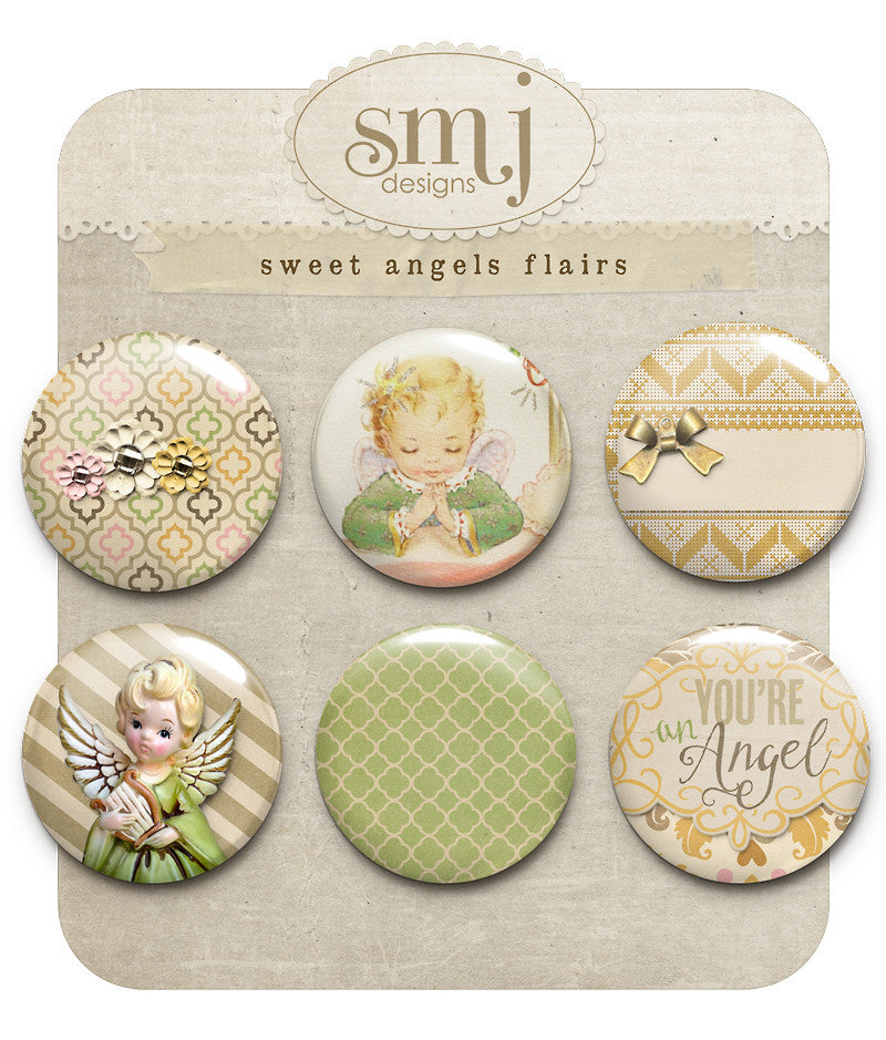 Sweet Angels Flairs | Shabby Miss Jenn Designs