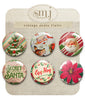 Vintage Santa Flairs